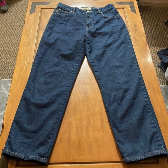 CABELA’S Flannel Lined Jeans Size 12 - Picture 1 of 13